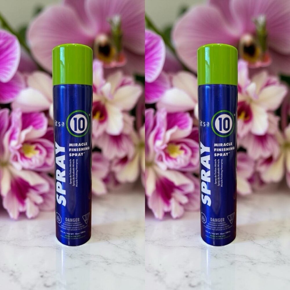It's a 10 Miracle Finishing Spray 10 oz_ 2 units